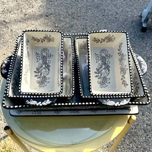 Decorate serving dish ware